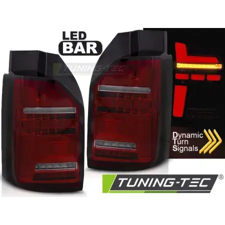 Feux Arrière Barre LED SEQ Rouge Smoke VW T6,T6.1 15-21 OEM LED Acheter Direct