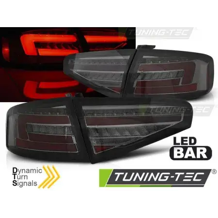 Promotion Saisonnière Feux Arrière Barre LED SEQ Smoke AUDI A4 B8 12-15 SEDAN Ampoule OEM