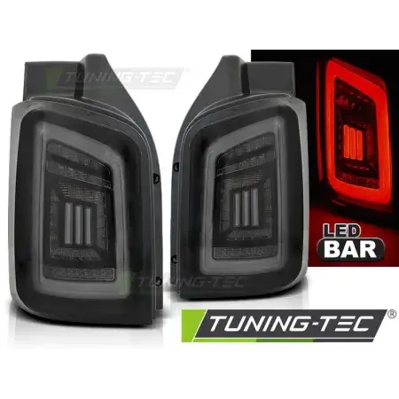 Feux Arrière Barre LED Smoke Noir Blanc VW T5 04.03-09 / 10-15 Prix Cassé