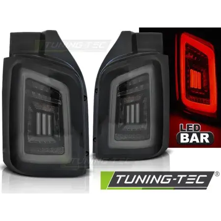 Feux Arrière Barre LED Smoke Noir Blanc VW T5 04.03-09 / 10-15 TRANSPORTER Meilleur Prix