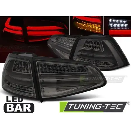 Feux Arrière Barre LED Smoke VW GOLF 7 13-17 Authentique
