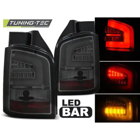 Feux Arrière Barre LED Smoke VW T5 04.03-09 Expédition Rapide
