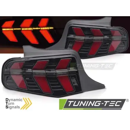 Feux Arrière LED Noir FORD MUSTANG 10-13 Meilleur Prix