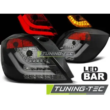 Authentique Feux Arrière LED Noir OPEL ASTRA H 03.04-09 3 portes
