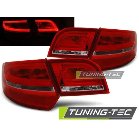 Feux Arrière LED Rouge Blanc AUDI A3 8P 04-08 SportBACK Vente Directe