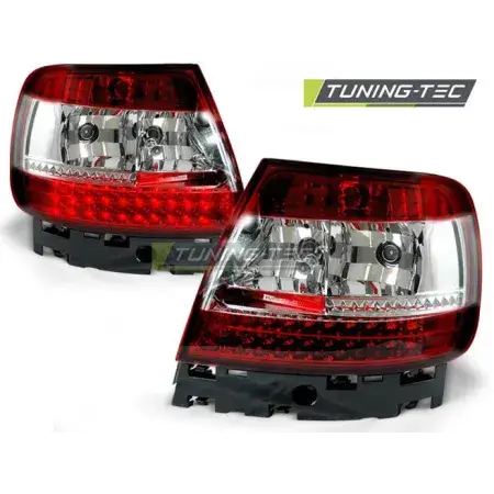Feux Arrière LED Rouge Blanc AUDI A4 B5 11.94-09.00 Achat Immédiat