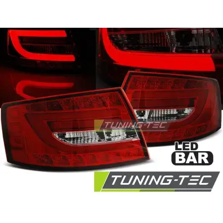Feux Arrière LED Rouge Blanc AUDI A6 C6 SEDAN 04.04-08 7 Pin Acheter En Ligne