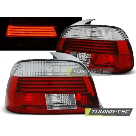 Prix Choc Feux Arrière LED Rouge Blanc BMW E39 09.00-06.03