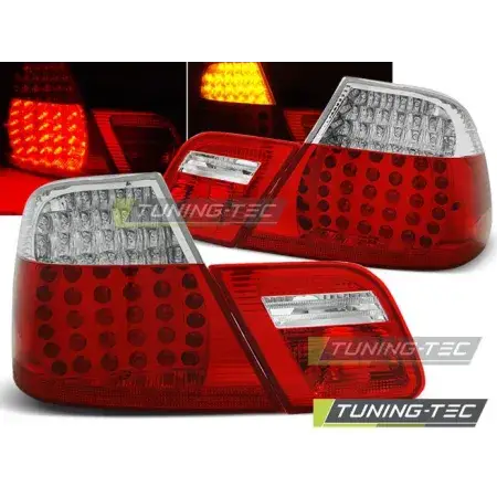 Prix Promo Feux Arrière LED Rouge Blanc BMW E46 04.99-03.03 Coupé