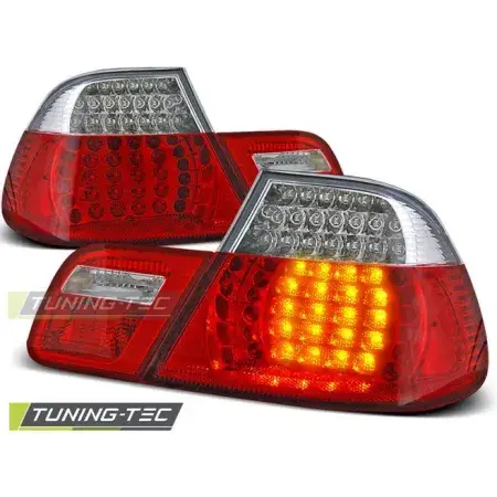Petit Prix Feux Arrière LED Rouge Blanc BMW E46 04.99-03.03 Coupé