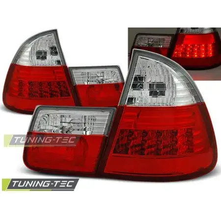 Paiement Sécurisé Feux Arrière LED Rouge Blanc BMW E46 99-05 TOURING