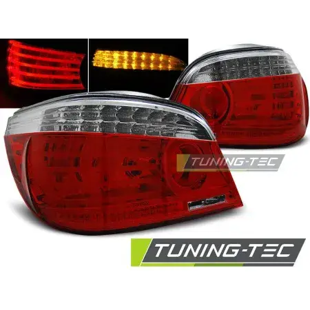 Feux Arrière LED Rouge Blanc BMW E60 07.03-07 Remise