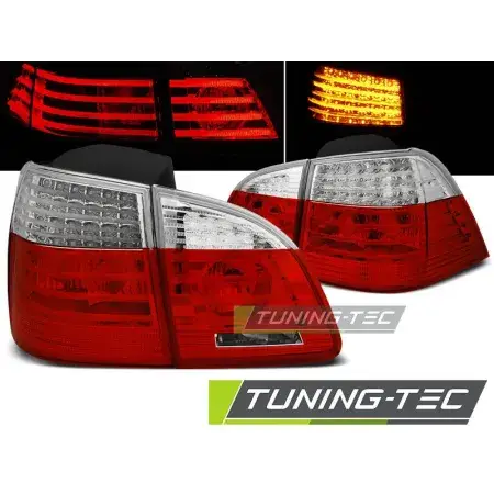 Prix Réduit Feux Arrière LED Rouge Blanc BMW E61 04-03.07 TOURING