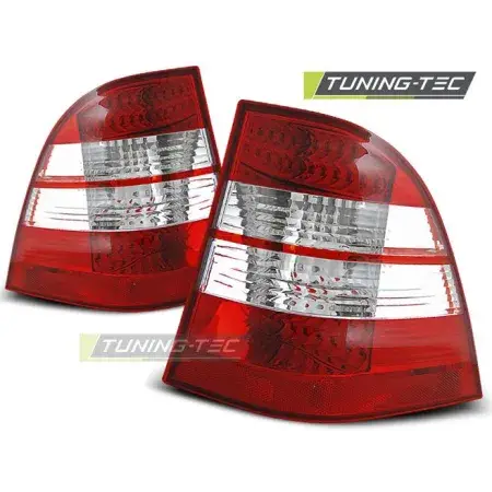 Feux Arrière LED Rouge Blanc MERCEDES W163 ML Classe M 03.98-05 Prix Promo
