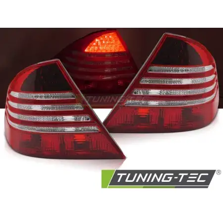 Feux Arrière LED Rouge Blanc MERCEDES W220 Classe S 09.98-05.05 Livraison Express