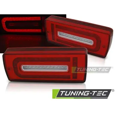 Commander Vite Feux Arrière LED Rouge Blanc MERCEDES W463 Classe G 07-17