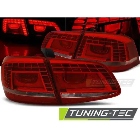 Vente Directe Feux Arrière LED Rouge Blanc VW PASSAT B7 SEDAN 10.10-10.14