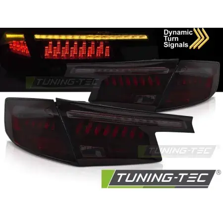Feux Arrière LED Rouge Foncé Smoke HONDA CIVIC 11 21- HATCHBACK Vente Flash