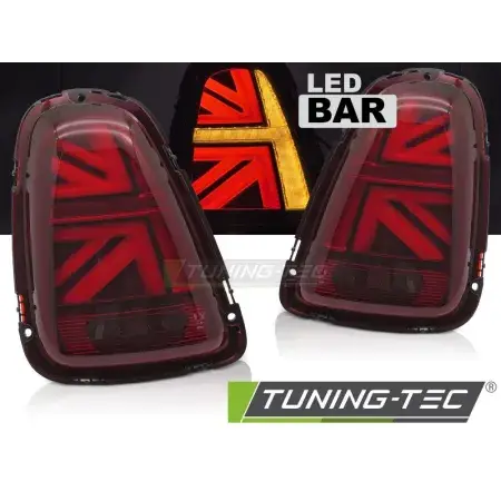 Achat Immédiat Feux Arrière LED Rouge MINI COOPER R56 R57 R58 R59 10-14