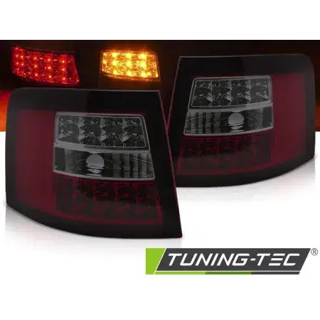 Feux Arrière LED Rouge Smoke AUDI A6 05.97-05.04 AVANT Prix Bas