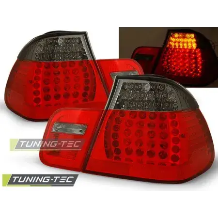 Feux Arrière LED Rouge Smoke BMW E46 05.98-08.01 SEDAN Meilleur Choix