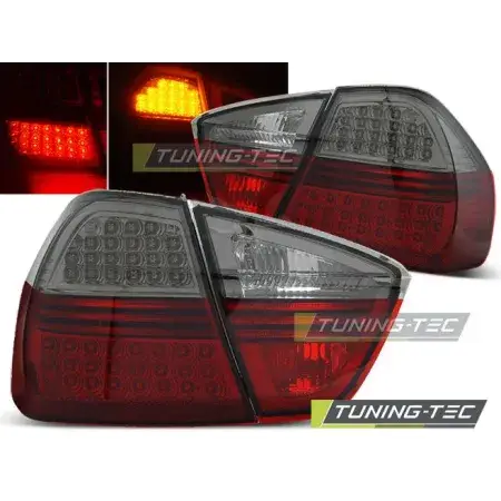 Must-Have Feux Arrière LED Rouge Smoke BMW E90 03.05-08.08