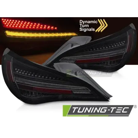 Feux Arrière LED SEQ Noir Smoke MERCEDES CLA C117 13-19 LED OEM Expédié Aujourd’hui