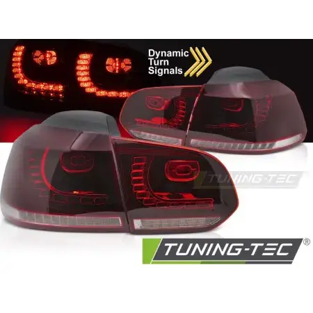 Feux Arrière LED SEQ Rouge Blanc VW GOLF 6 08-13 Meilleur Prix