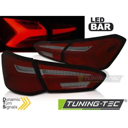 Feux Arrière LED SEQ Rouge Smoke FORD FOCUS 4 18-21 HATCHBACK Acheter Direct