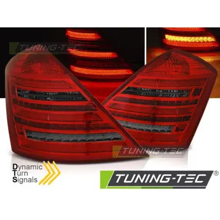 Satisfait Ou Remboursé Feux Arrière LED SEQ Rouge Smoke Look W222 MERCEDES W221 Classe S 05-09