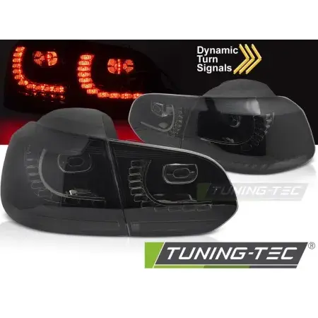 Feux Arrière LED SEQ Smoke VW GOLF 6 08-13 Authentique