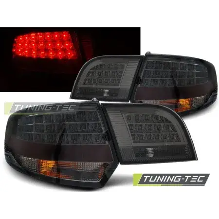 Feux Arrière LED Smoke AUDI A3 8P 04-08 SportBACK Haute Qualité