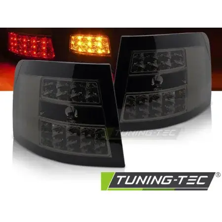 Certifié Feux Arrière LED Smoke AUDI A6 05.97-05.04 AVANT
