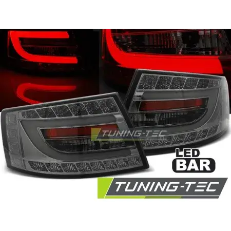 Offre Exclusive Feux Arrière LED Smoke AUDI A6 C6 SEDAN 04.04-08 7 Pin