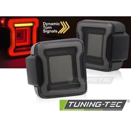 Pas Cher Feux Arrière LED Smoke JEEP WRANGLER JL 18-23