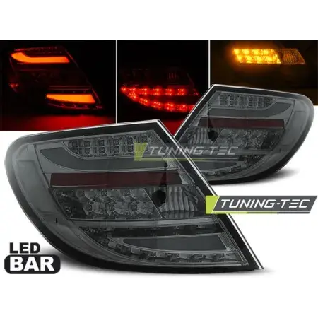 Feux Arrière LED Smoke MERCEDES Classe C W204 SEDAN 07-10 Bon Marché