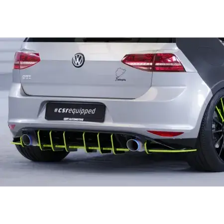 Certifié Diffuseur Arrière Racing VW Golf 7 (Type AU) GTI HA333