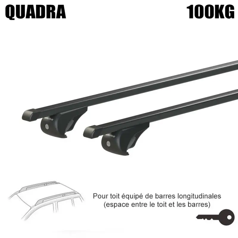 Populaire Barres acier pour Kia Stonic Tous Types 2017 à 2020.Fixation sur barres longitudinales