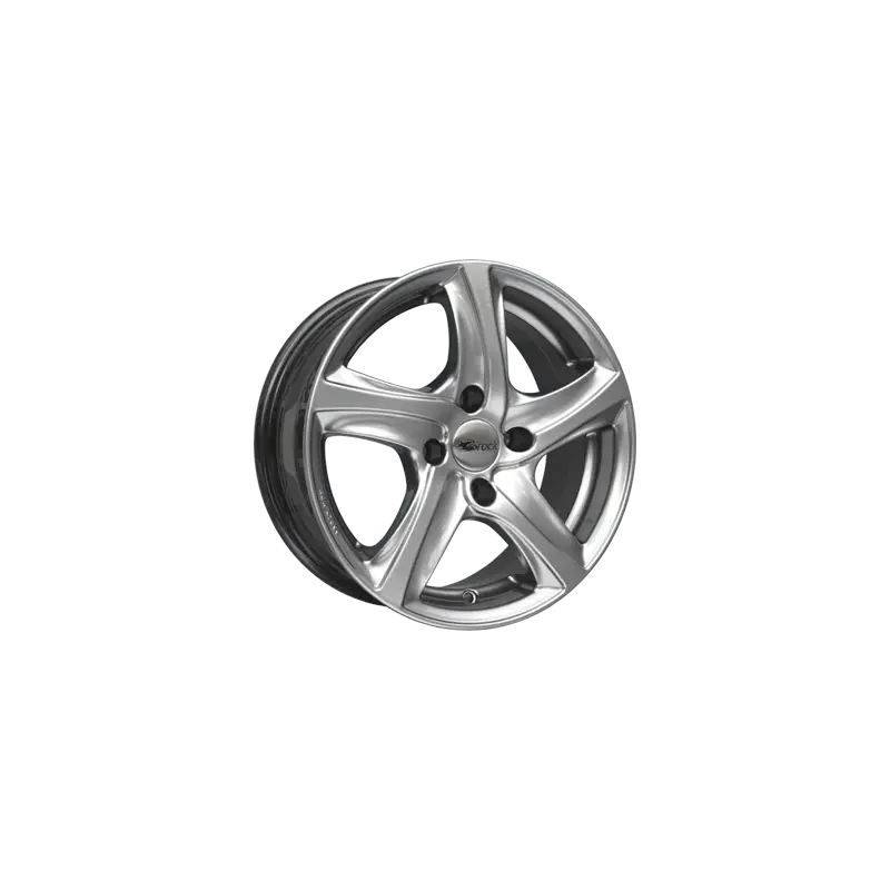 Dernier Modèle Jante aluminium Brock B25, 6,5x15 ET38 4x100 63,4, chromsilber