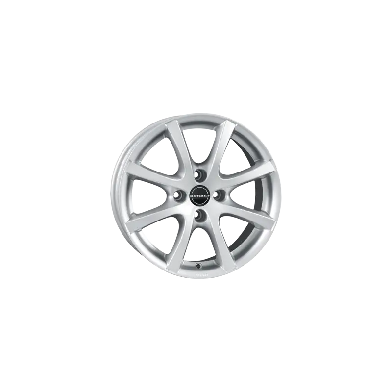 Prix Bas Jante aluminium Borbet LV4, 5,5x14 ET43 4x108 63,4, crystal silver