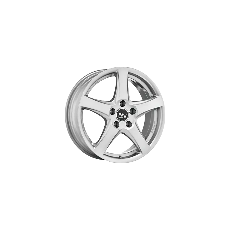 Solde Jante aluminium MSW 78, 6,5x16 ET38 5x105 56,56, silber