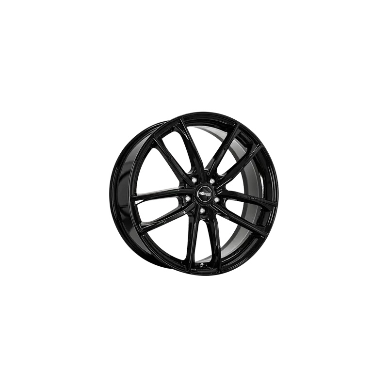 Jante aluminium Brock B38, 8x19 ET34 5x120 72,6, schwarz glanz Jusqu’à Épuisement Des Stocks