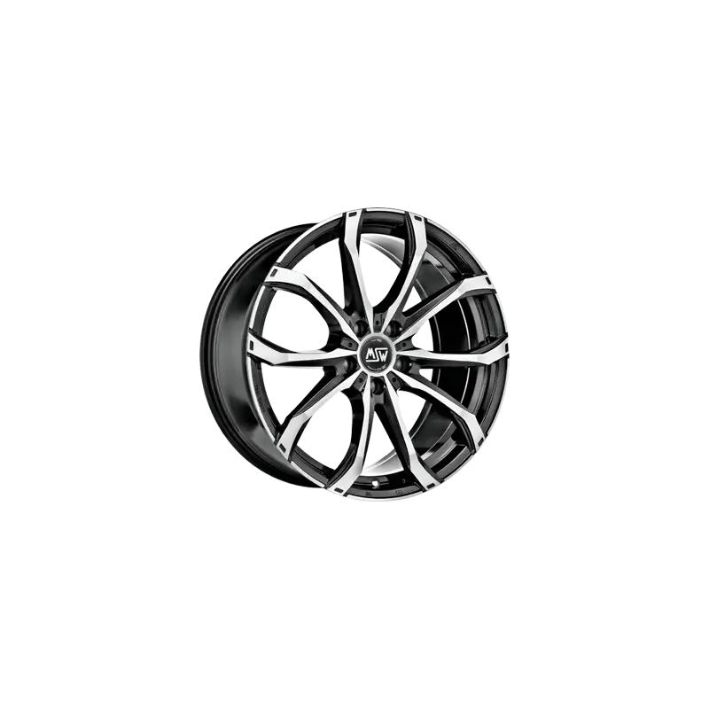 Achetez Aujourd’hui Jante aluminium MSW 48, 11,5x21 ET38 5x120 74,06, gloss black full polished