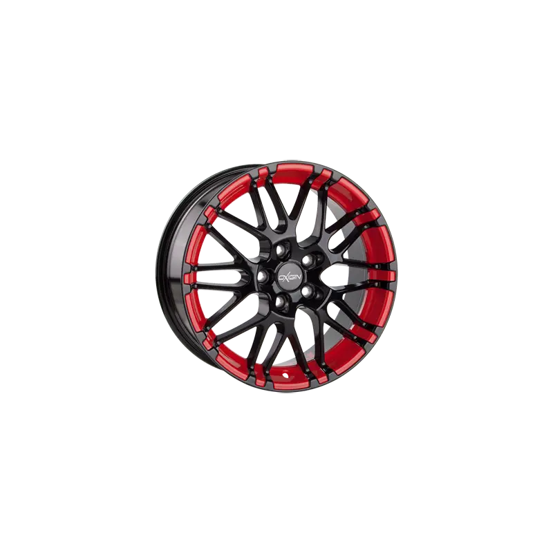 Expédition Rapide Jante aluminium Oxigin 14 Oxrock, 8,5x20 ET15 5x120 76,9, foil red