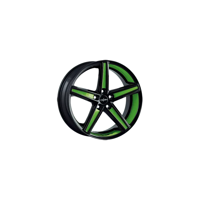 Jusqu’à Épuisement Des Stocks Jante aluminium Oxigin 18 Concave, 10,5x20 ET25 5x120 76,9, foil green Felgenbett u. Speichen