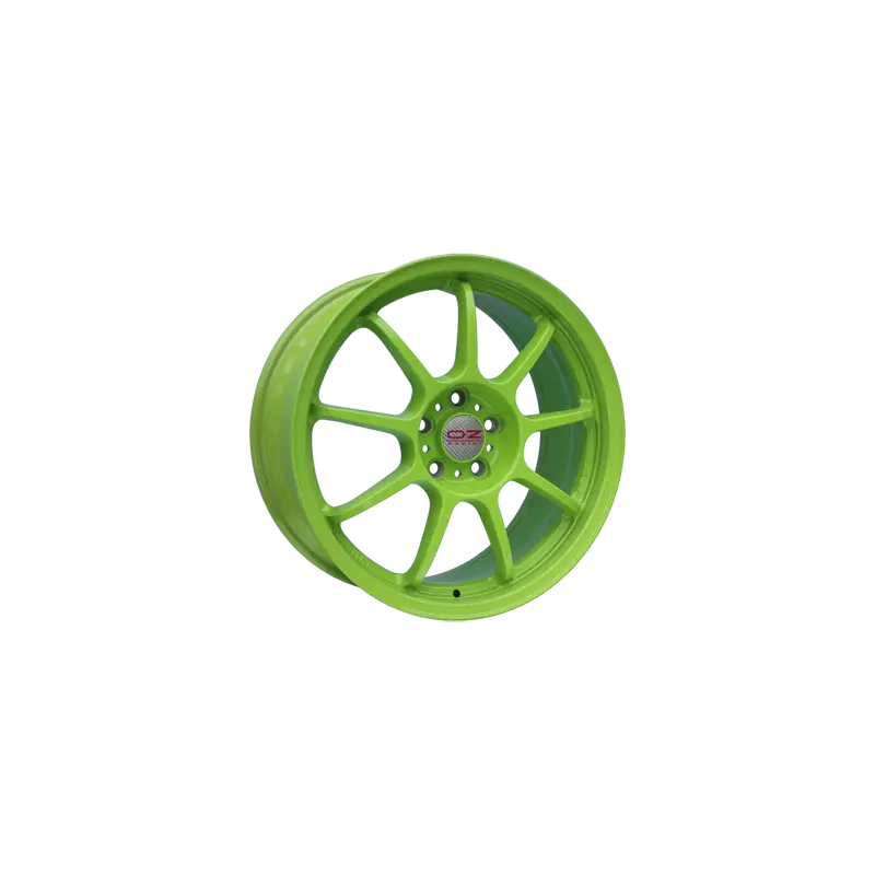 Jante aluminium OZ Alleggerita HLT, 12x18 ET68 5x130 71,6, acid green Soldes