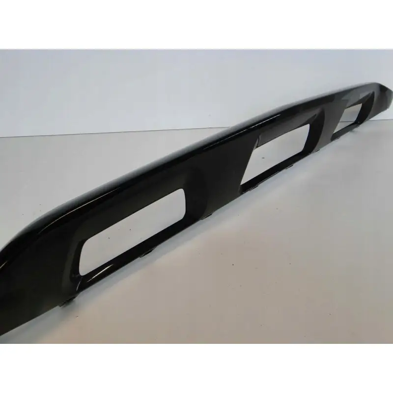 LISERET - MOULURE CENTRAL DE PARE-CHOCS AVANT PACK AMG POUR MERCEDES GLC W253 X253 (19-23) - AVEC PACK AMG - NOIR - PACK NIGHT Prix Réduit