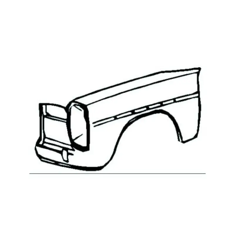 AILE AVANT GAUCHE POUR MERCEDES W114/115 (68-73) - A PEINDRE Achetez Aujourd’hui
