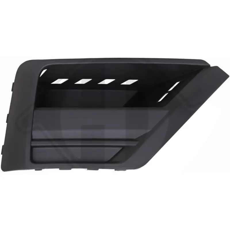 Livraison Gratuite GRILLE DE PARE CHOCS AVANT GAUCHE VW CRAFTER (17-) + MAN TGE (17-) - SANS ANTIBROUILLARD - NOIR