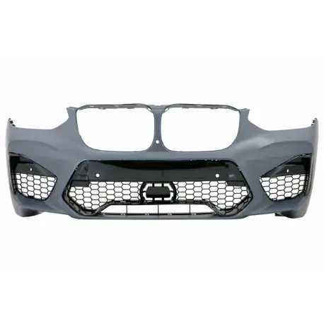 Solde PARE-CHOCS AVANT LOOK X4M POUR BMW X4 G02 (18-21) - AVEC ACCESSOIRES - SE MONTE SUR PACK M ET NON PACK M